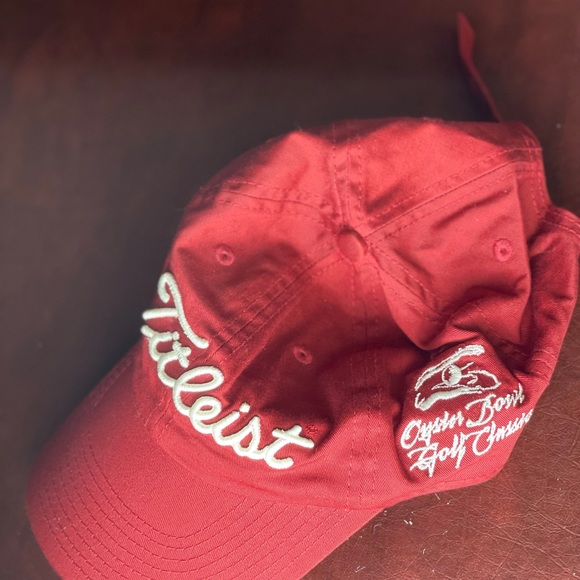 Titleist oyster ball golf classic red hat - Picture 2 of 4
